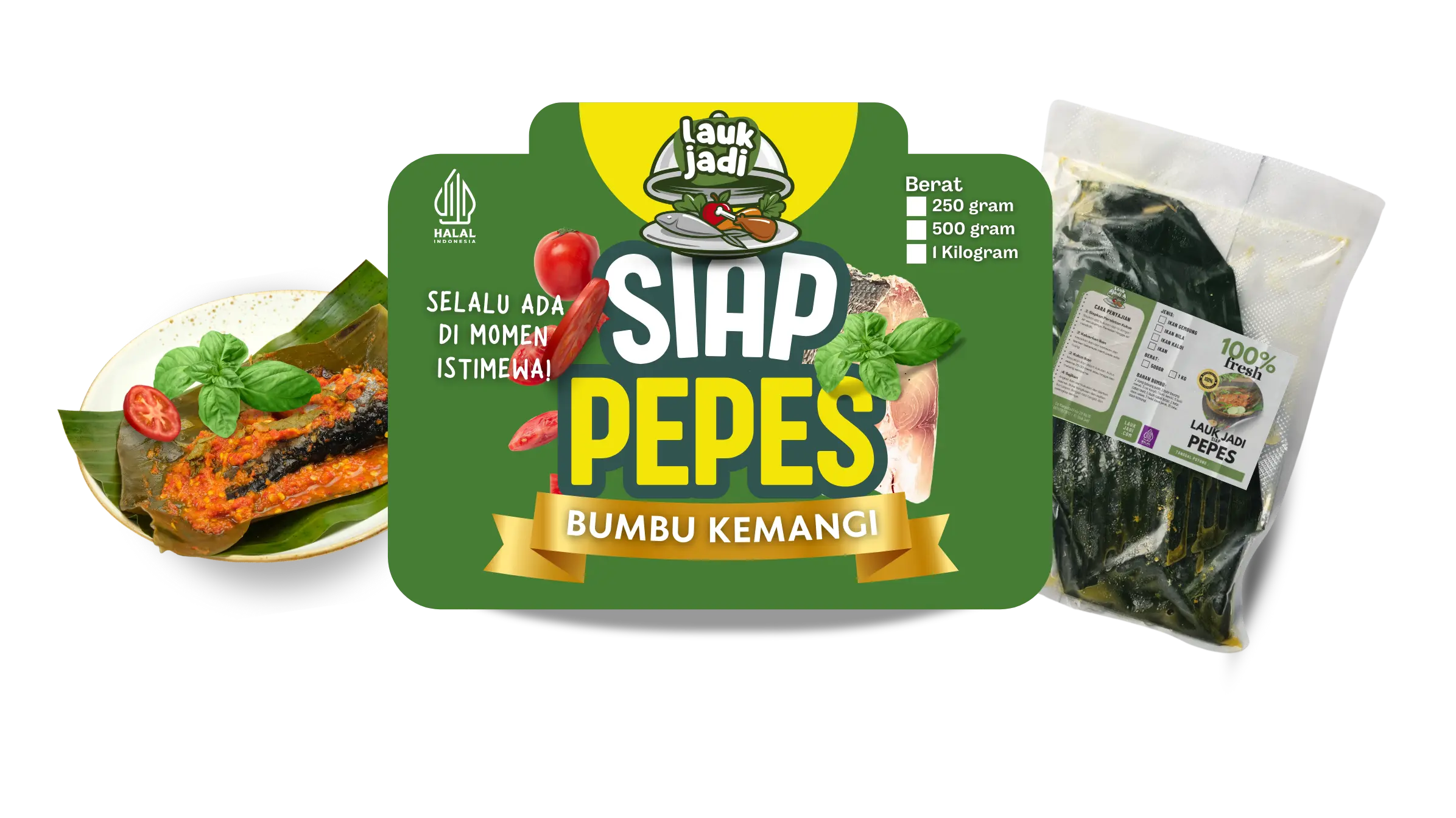 ikan pepes khas pontianak