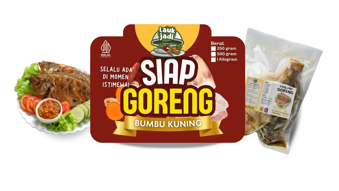 ikan vacuum siap goreng berbumbu